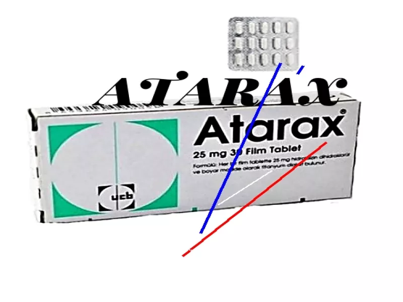 Atarax avec sans ordonnance